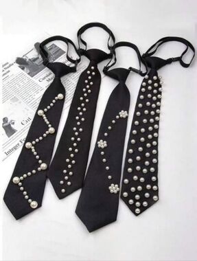 Fancy Studded Neck Ties